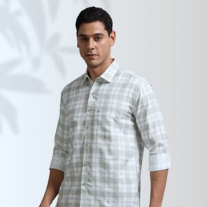 Classic Frost Check Shirt – Smart. Clean. Confident