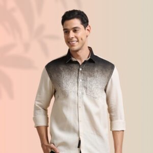 Sandstone Ombre Shirt – Subtle Art, Bold Impression