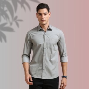 Ash Grey Signature Shirt – Strong. Simple. Sophisticated