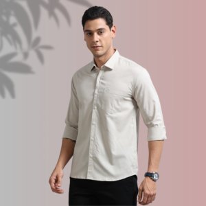 Beige Classic Shirt – Effortless Elegance, Everyday Confidence
