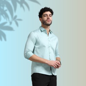 Mint Green Classic Shirt – Fresh. Minimal. Refined